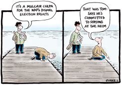 A MESSAGE FROM TOM MULCAIR by Ingrid Rice