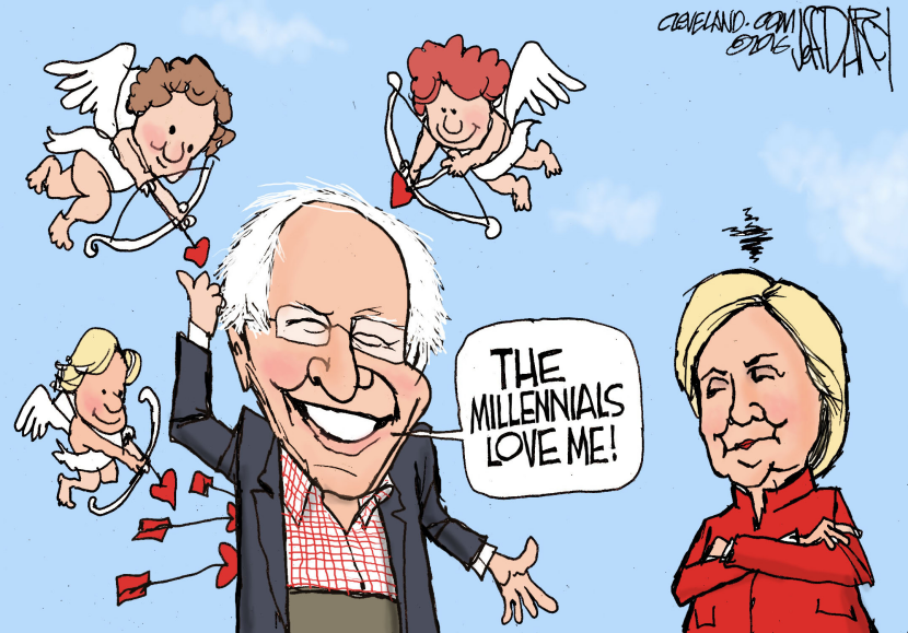 Sanders wins young voters