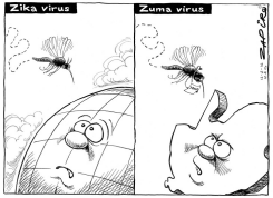 ZIKA ZUMA VIRUS by Zapiro