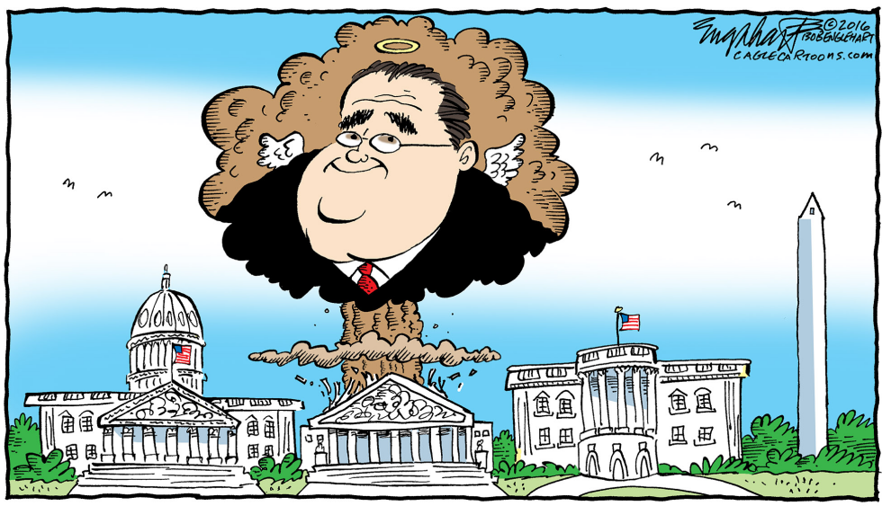 Antonin Scalia COLOR