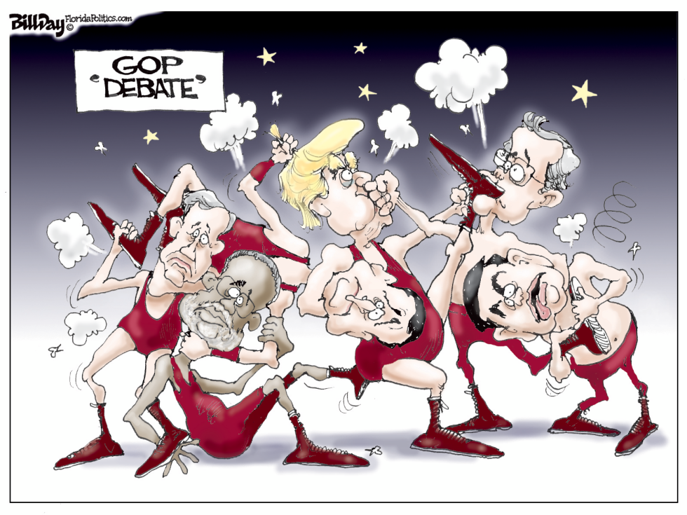  GOP DEBATE   by Bill Day