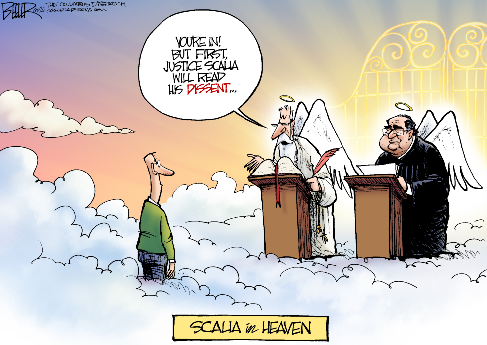 RIP Justice Scalia COLOR