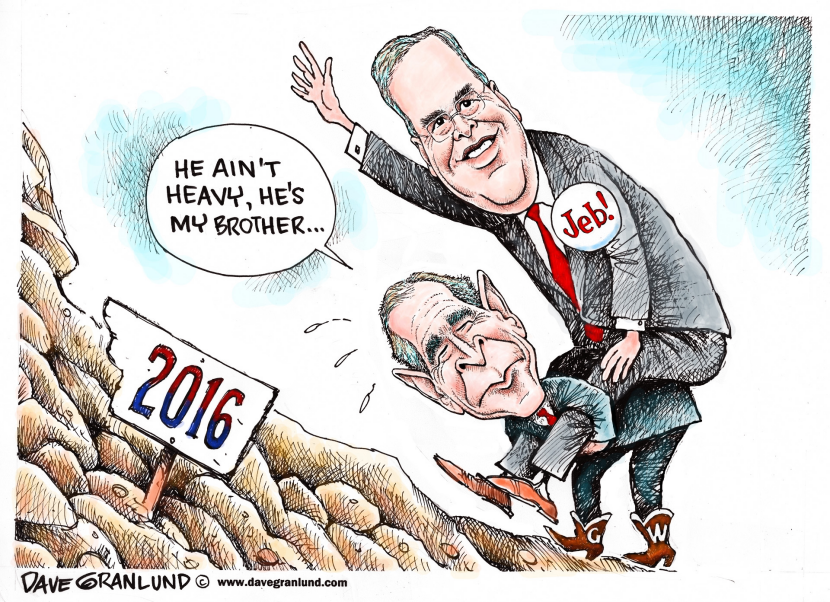 Jeb and GW Bush 2016