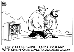 REPLACING SCALIA, B/W by Randy Bish