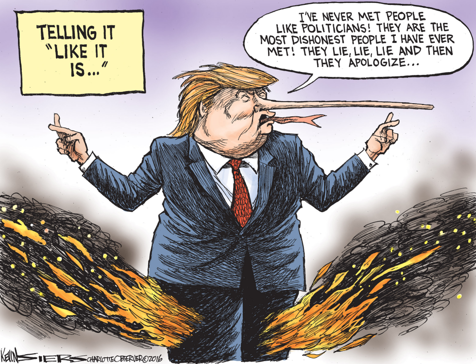  TELLING IT LIKE IT IS by Kevin Siers