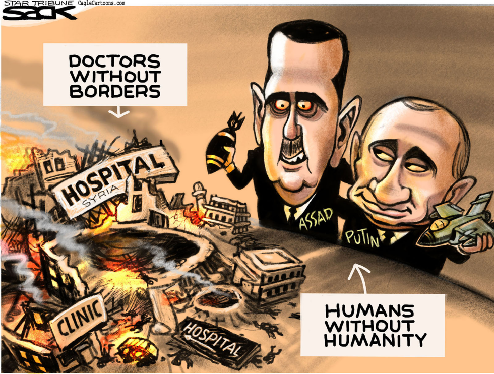  SYRIA SUFFERING by Steve Sack