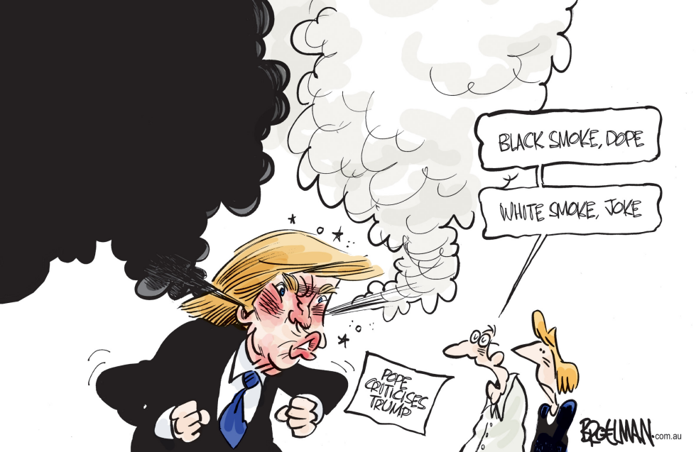 The Pope vs Trump