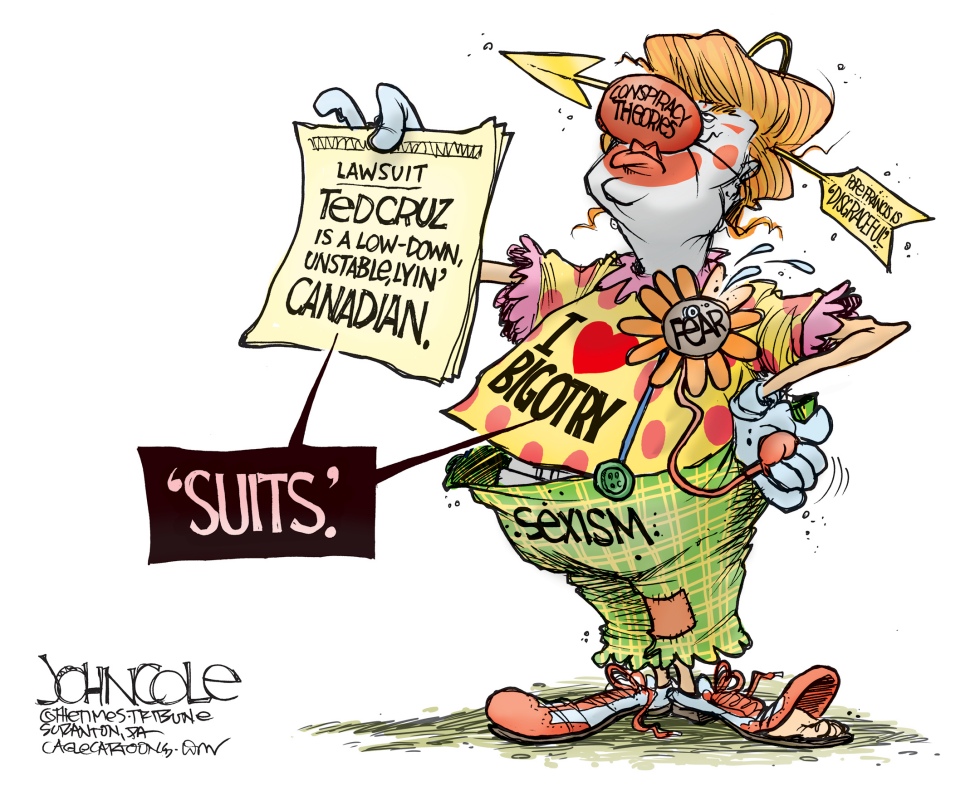 Trump's suits COLOR