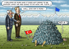 ERDOGAN IN LUCK by Marian Kamensky