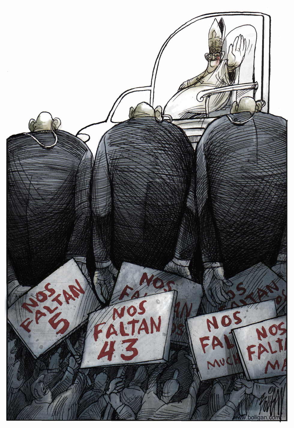  LOS OTROS DESAPARECIDOS  by Angel Boligan