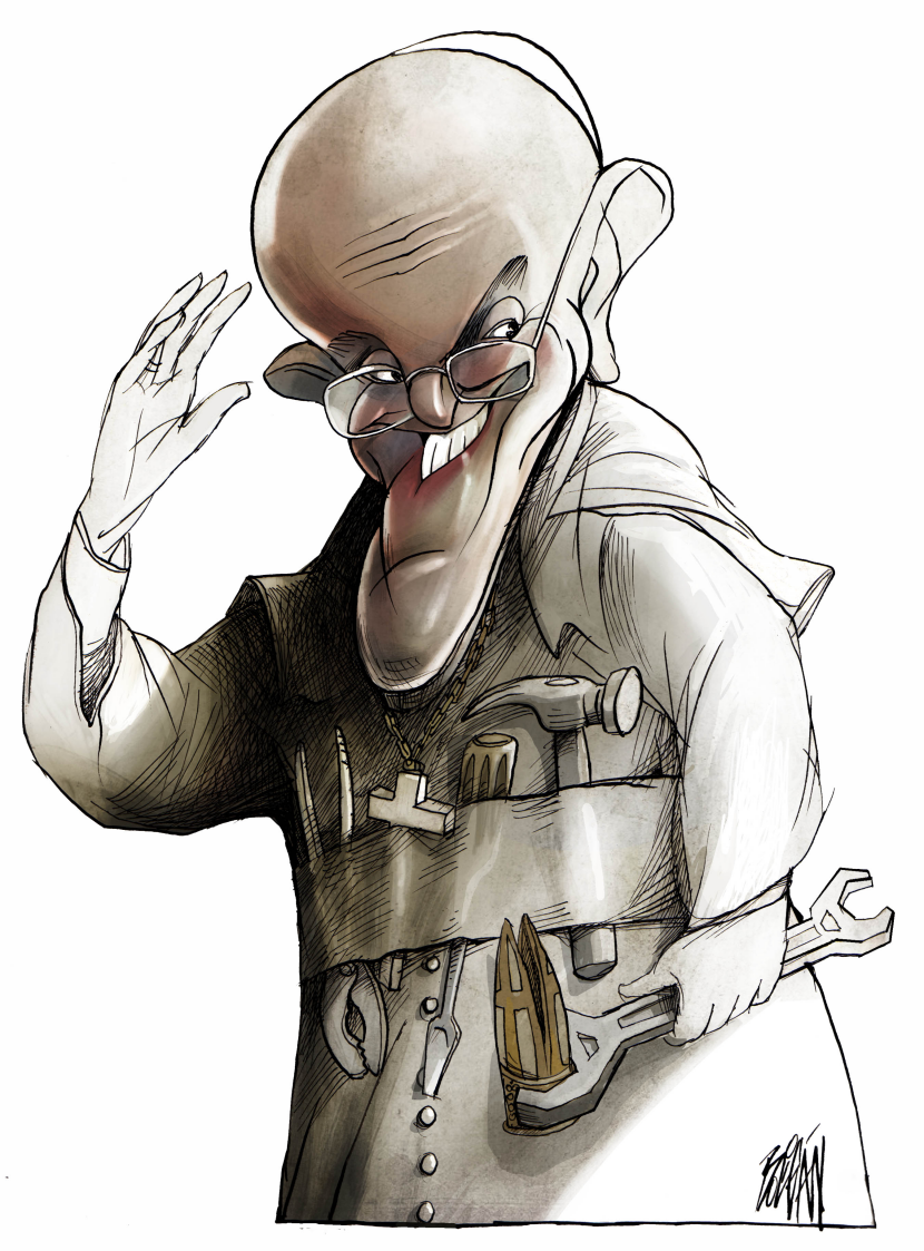 Pope Francis and his Toolbelt