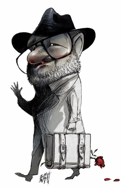 ADIóS A UMBERTO ECO / by Angel Boligan