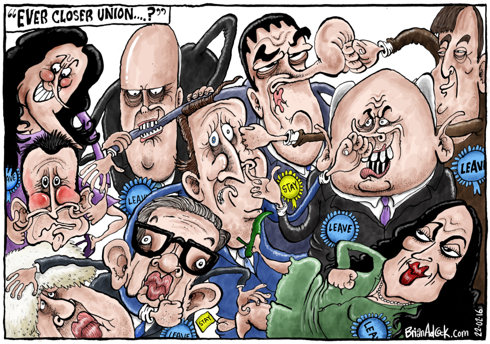 Conservatives Fight Over Europe