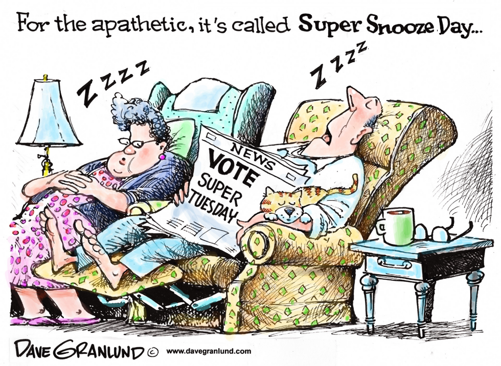 Super Tuesday voting