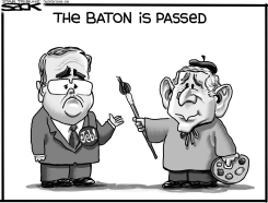 BYEBYE BUSH  by Steve Sack