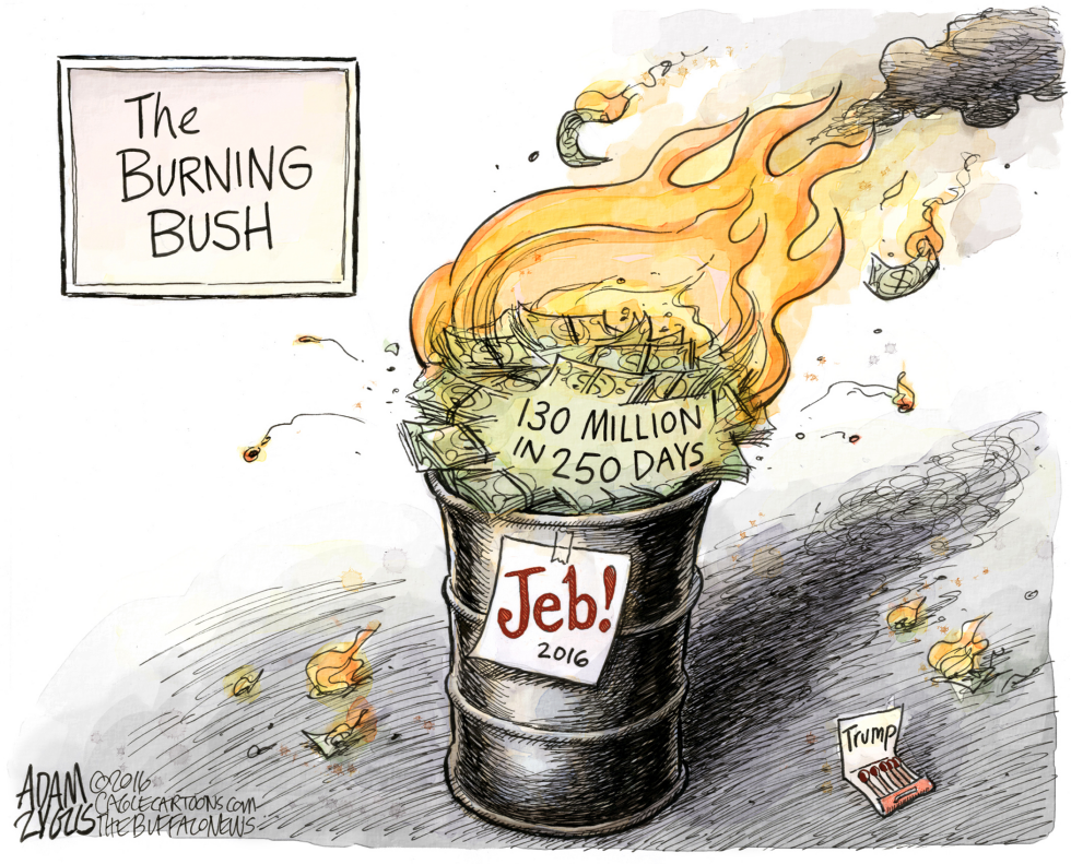  JEB CAMPAIGN by Adam Zyglis