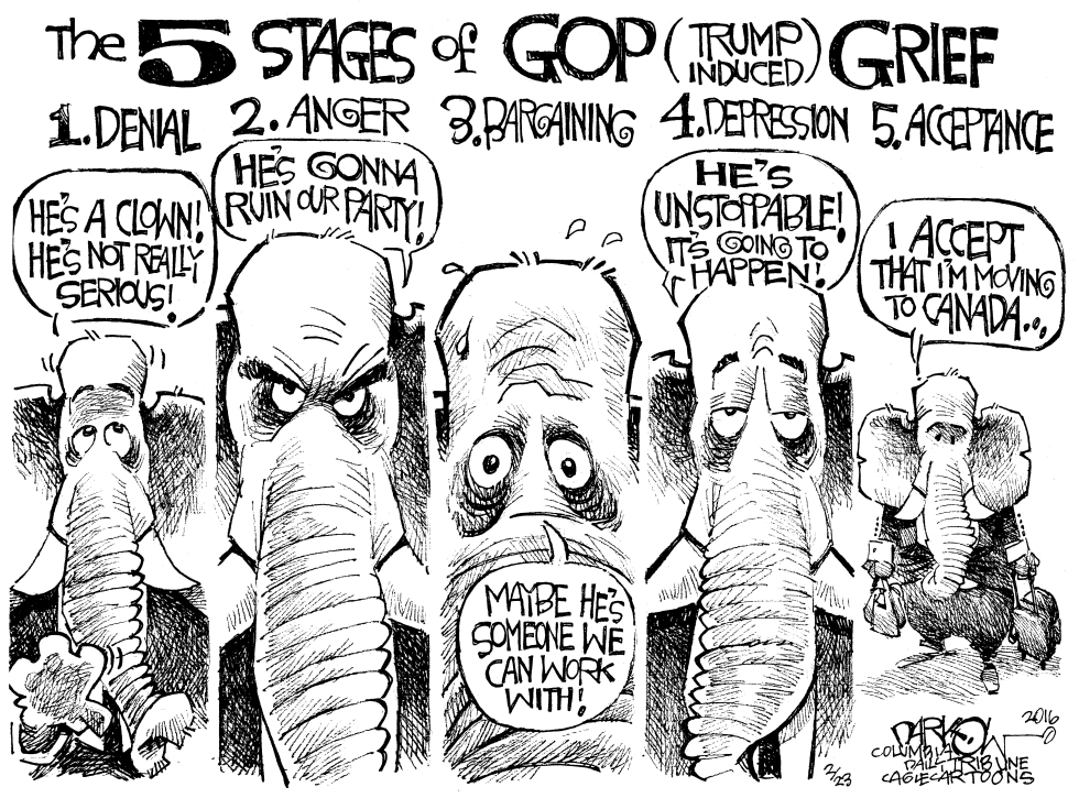 Five Stages Of GOP Grief