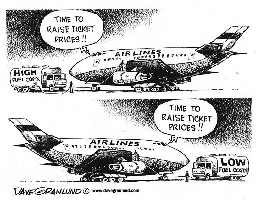 Airfare hikes
