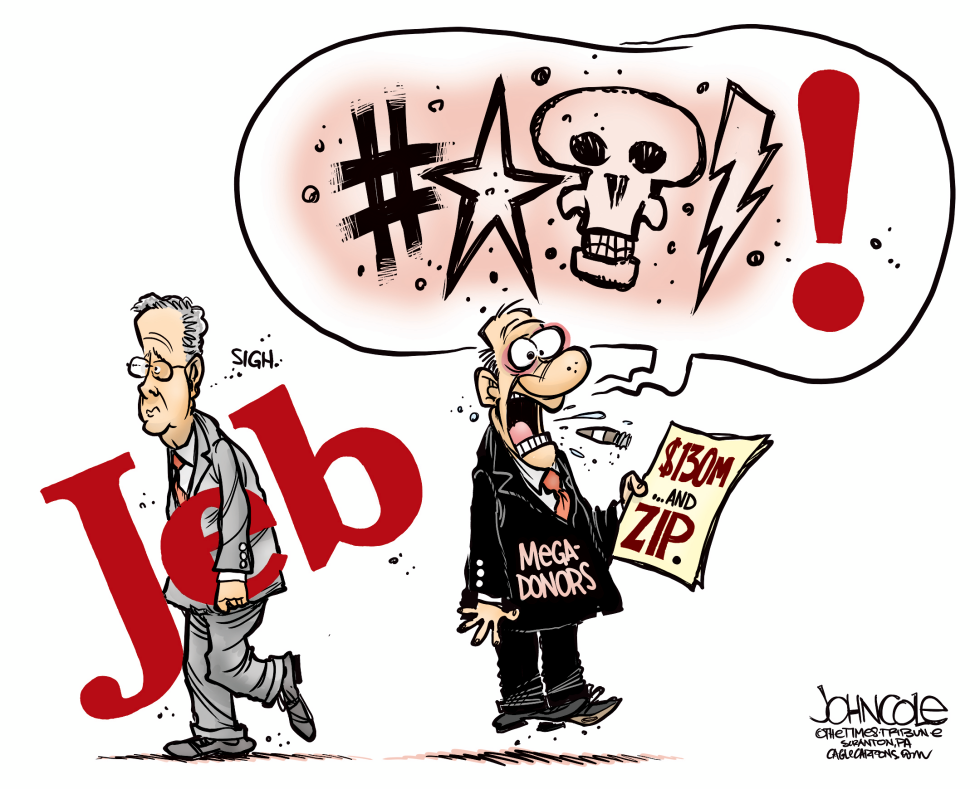 Jeb Bush spending COLOR