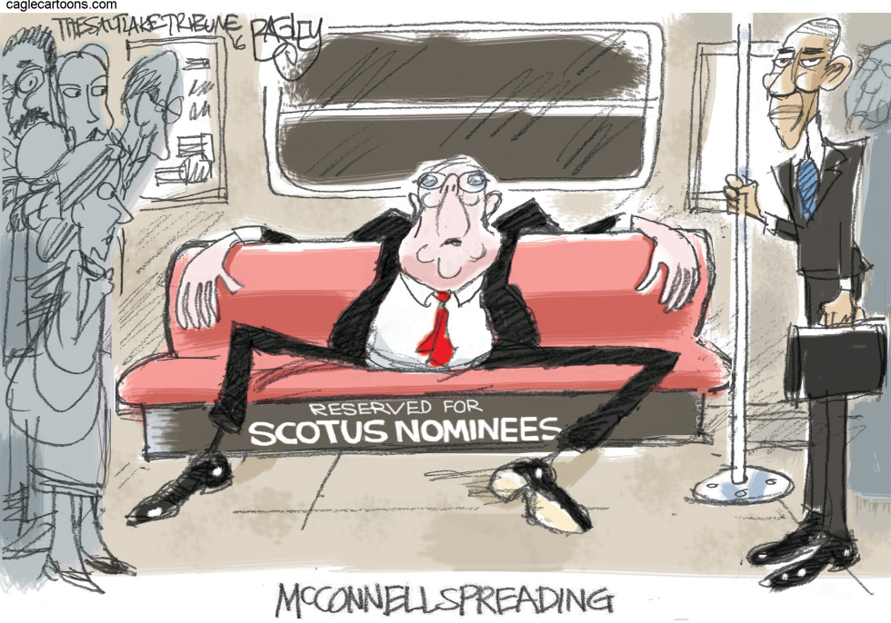  GOP OBSTRUCTION by Pat Bagley