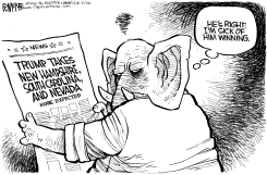 SICK OF WINNING by Rick McKee