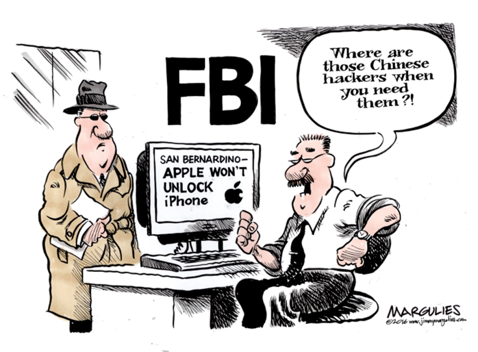 FBI and Apple color