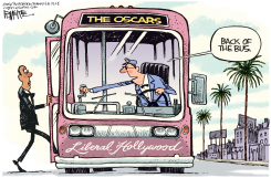 OSCARS BUS  by Rick McKee