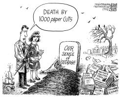 MASS SHOOTING APATHY by Adam Zyglis