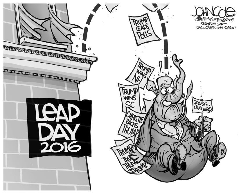 Leap Day 2016 BW