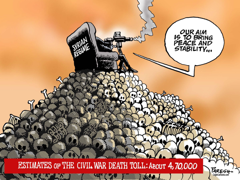 Syrian death toll