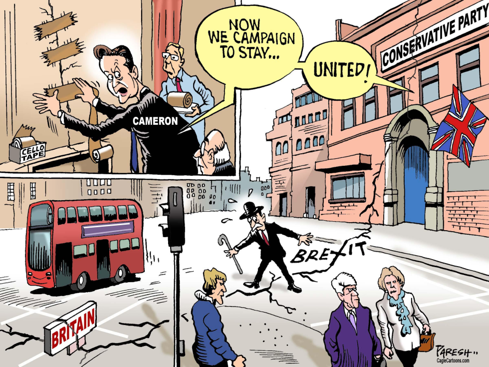  BREXIT DIVIDES BRITAIN by Paresh Nath