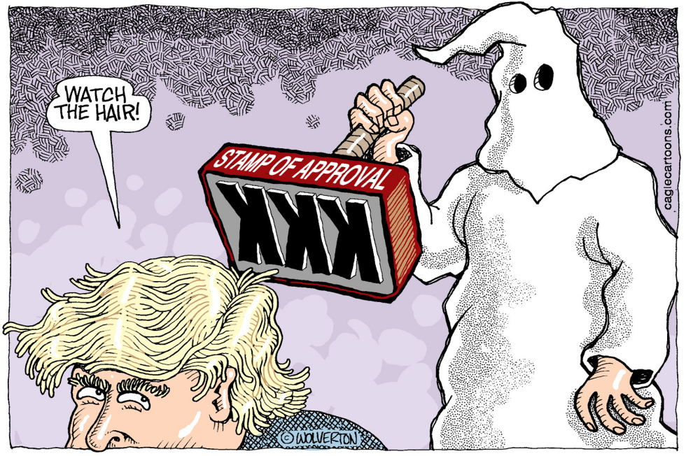 Trump and KKK COLOR