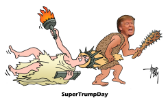 SUPER TRUMP DAY by Arend Van Dam