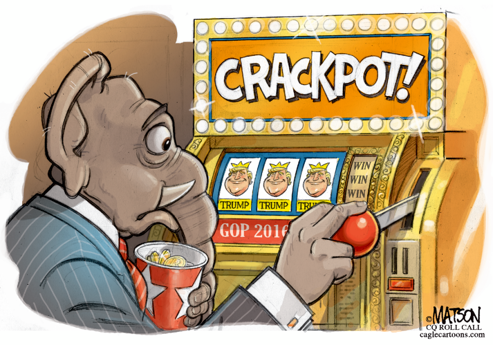 GOP Hits the Crackpot With Trump-COLOR