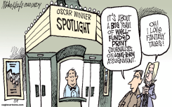 SPOTLIGHT  by Mike Keefe