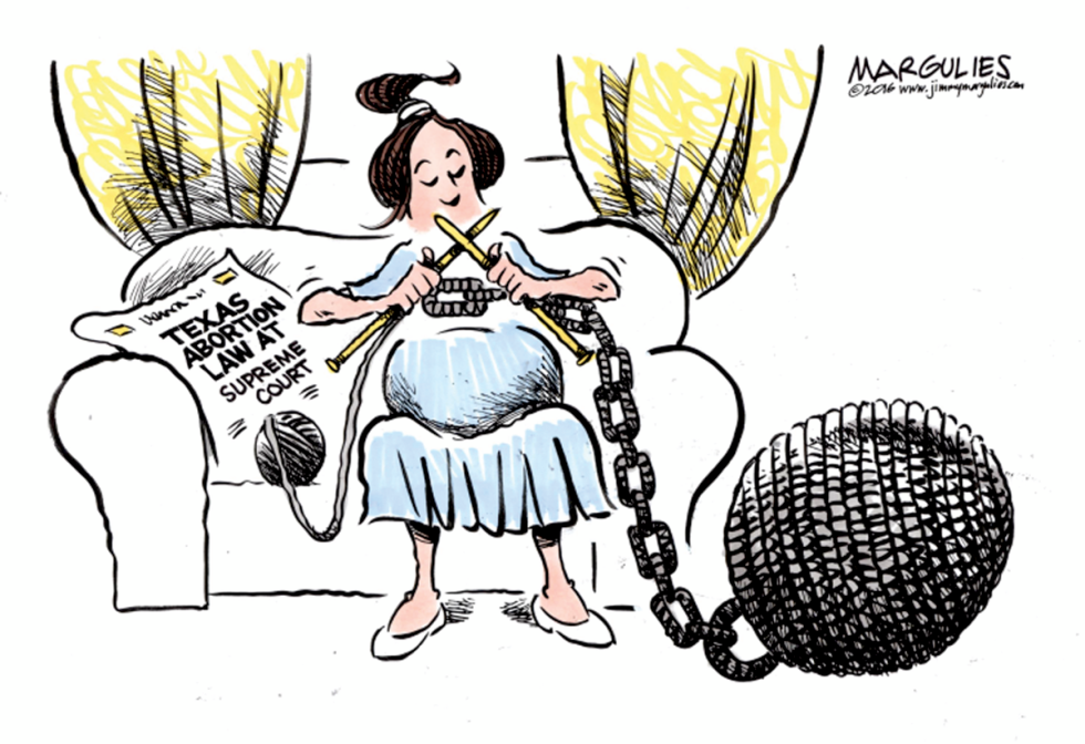 Texas Abortion Law at Supreme Court color