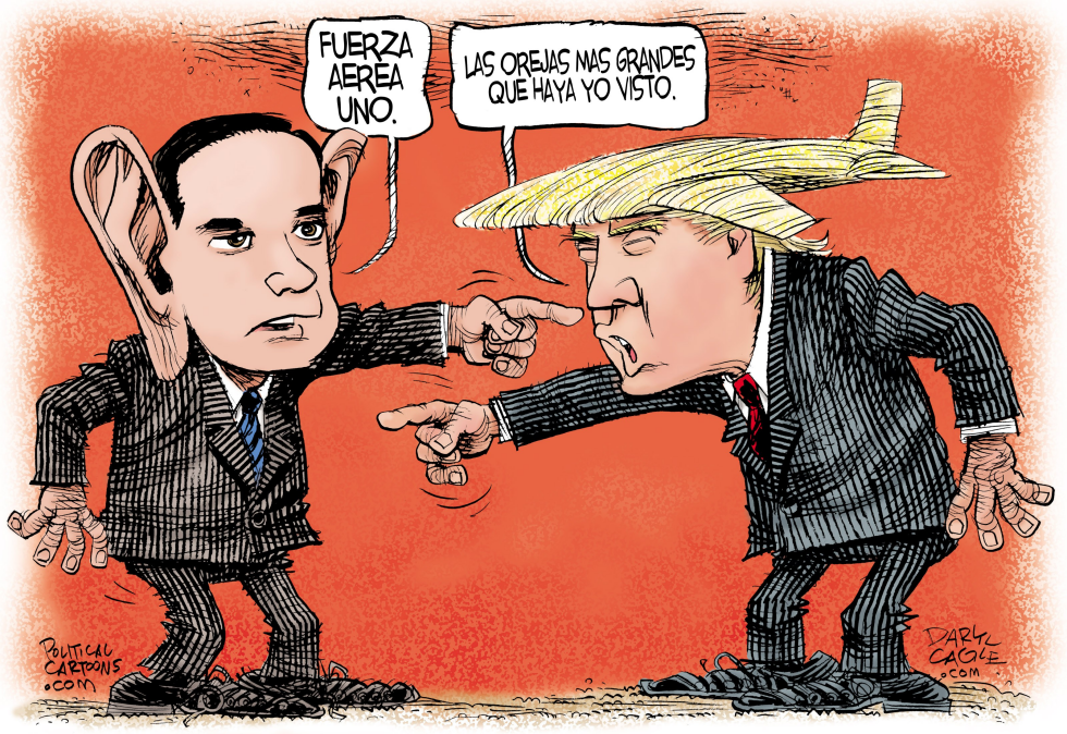  TRUMP Y RUBIO  by Daryl Cagle