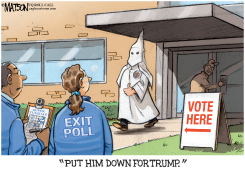KKK VOTER FOR TRUMP by R.J. Matson
