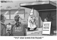 KKK VOTER FOR TRUMP by R.J. Matson