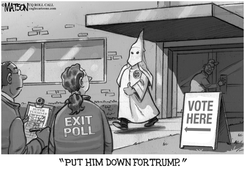 KKK Voter For Trump