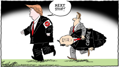 TRUMP AND CHRISTIE  by Bob Englehart
