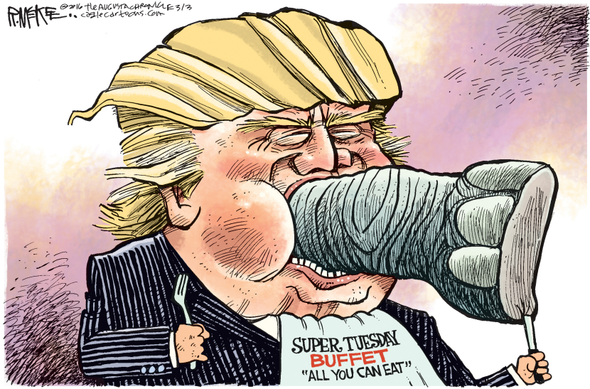 Trump Super Tuesday COLOR