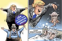 GOP NIGHTMARE  by Paresh Nath