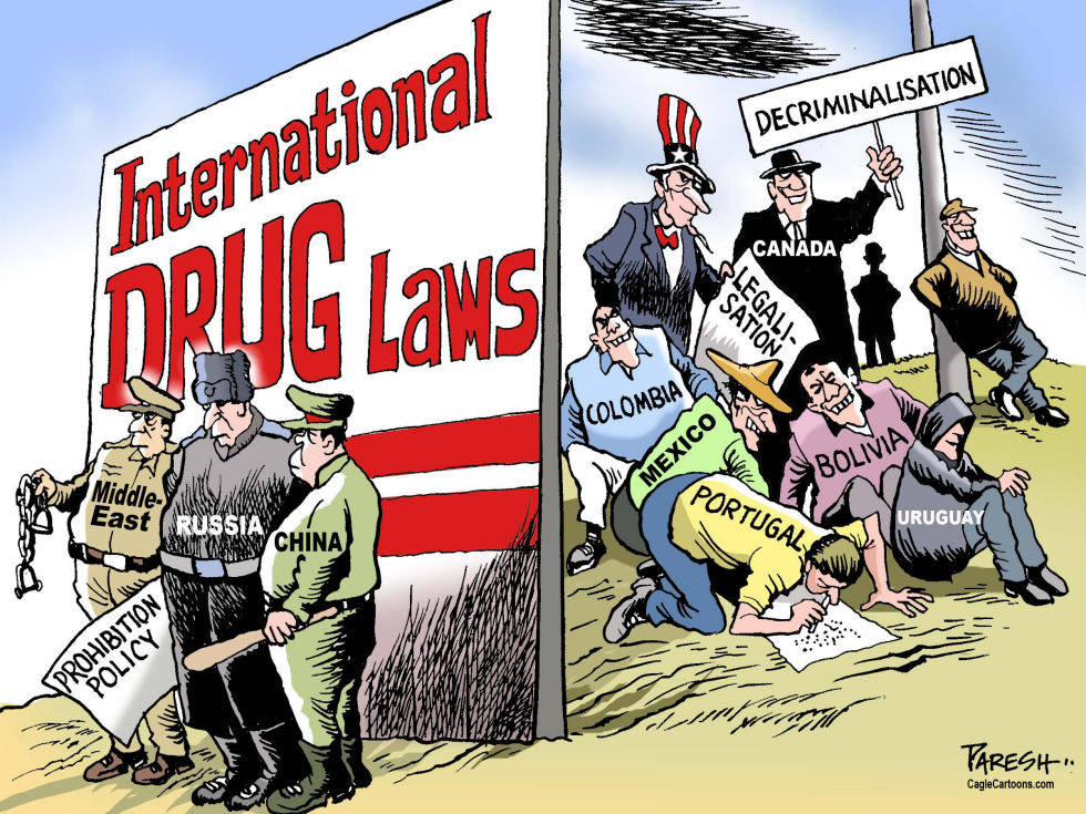 International drug laws COLOR
