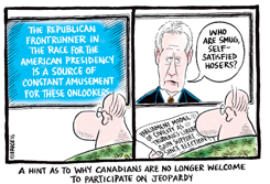 WHY CANADIANS ARE NOT WELCOME ON JEOPARDY by Ingrid Rice
