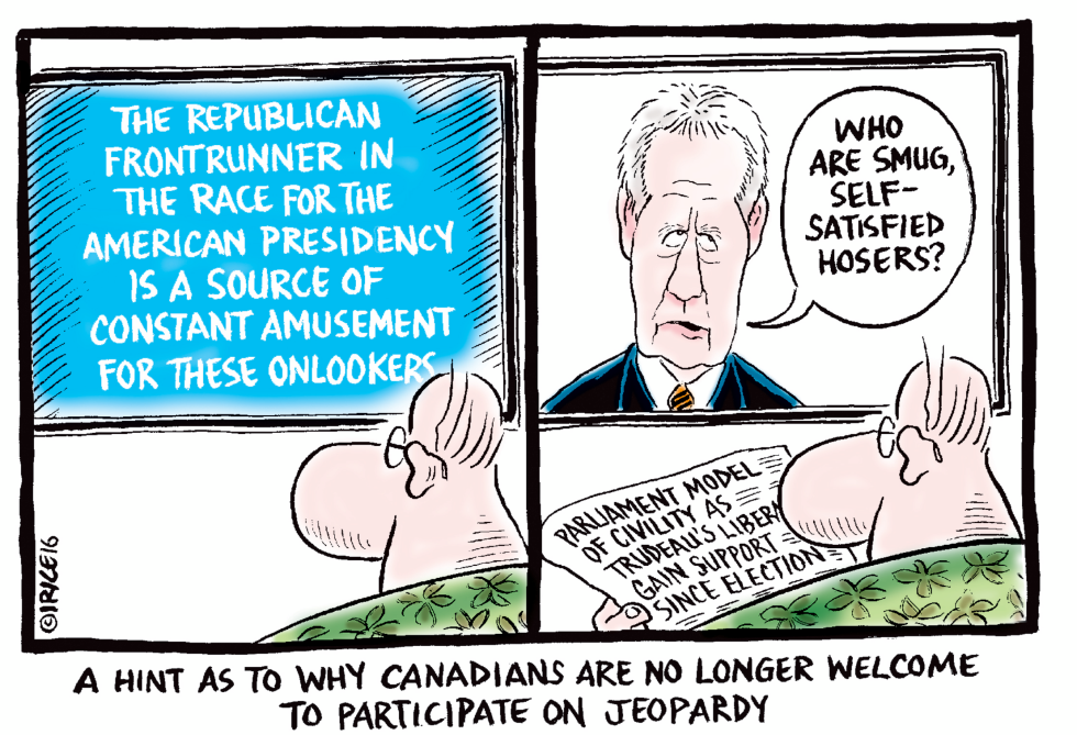 Why Canadians are not Welcome on Jeopardy