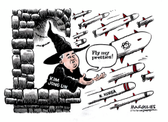 KIM JONG UN AND NUKES  by Jimmy Margulies