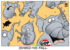 GOP-DIVIDED THEY FALL,  by Randy Bish