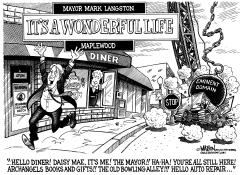 MAYOR REVERSES HIS POSITION ON EMINENT DOMAIN by R.J. Matson