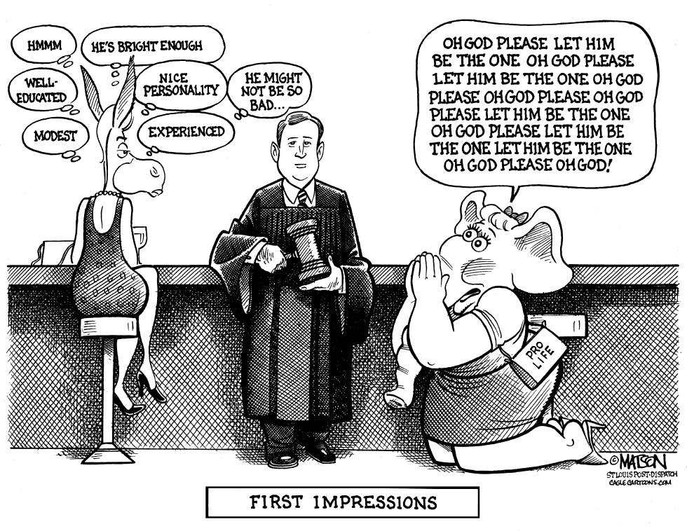  FIRST IMPRESSIONS OF JOHN ROBERTS by RJ Matson